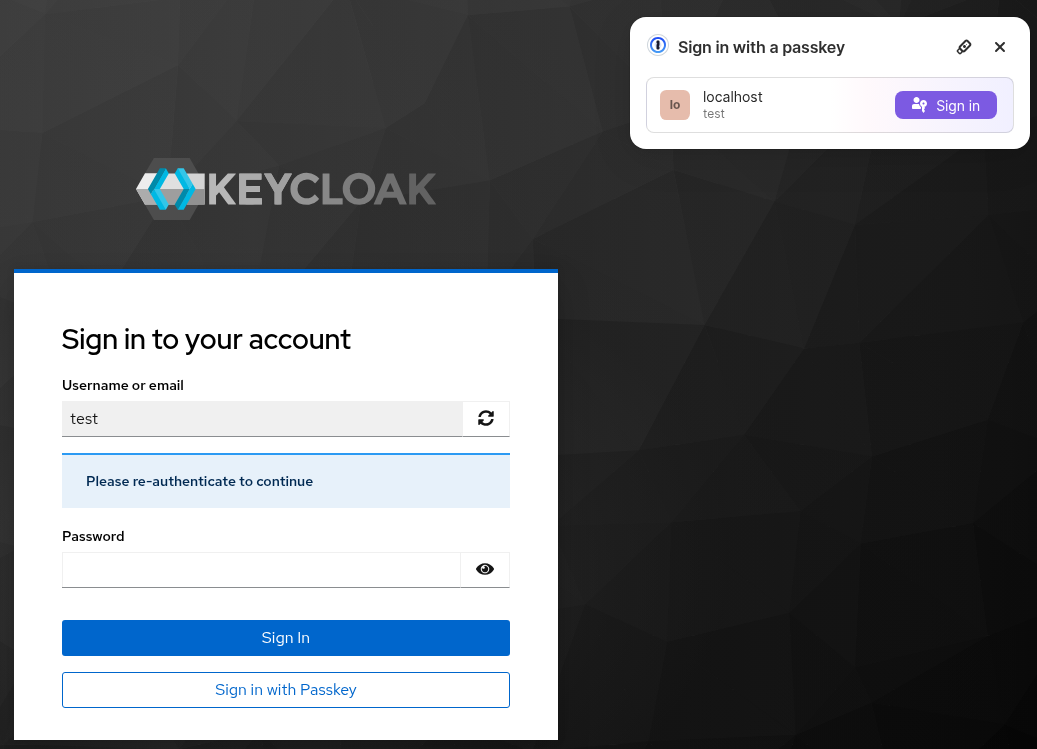 Touch the key to activate transfer
